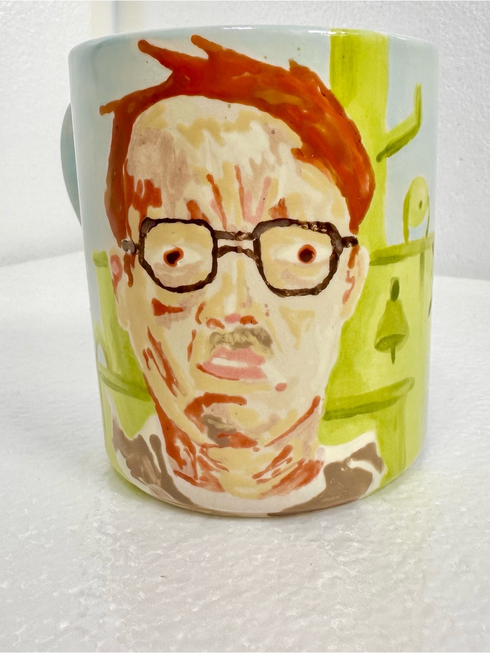 Jaws Chief Martin Brody Hand-painted Portrait Coffee Mug
